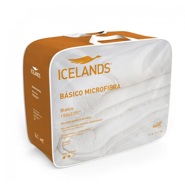 Relleno nórdico Icelands básico Microfibra